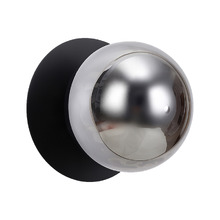 Lassie Molten Ripple Glass Warm White LED Outdoor Wall Light
